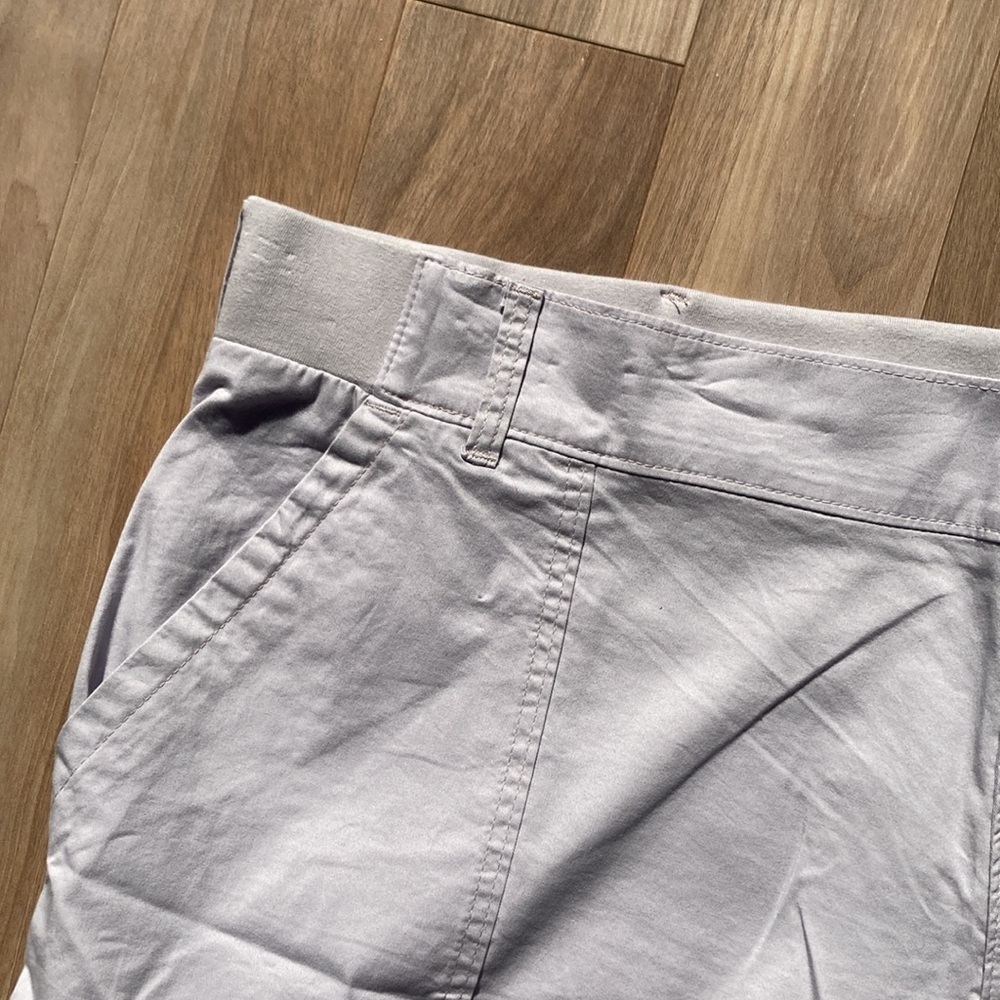 Lee Bermuda short soft flex comfort waistband midrise 9 in inseam 24W - Picture 7 of 17